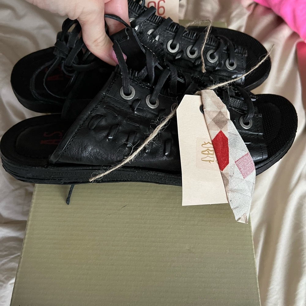 NWT A.S 98 Free People Regis Sandals